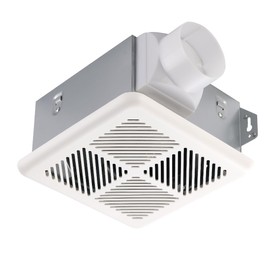 VENTECHLATION Bathroom Exhaust Fan 70CFM 1.5Sone, Quiet Bath Fan with 3inch duct for Bathroom Ceiling, Energy-Saving Household Ventilation,Ceiling or Wall Mounted, White Plastic Grille
