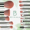 BS-MALL Set de Brochas de Maquillaje de Viaje 14 Piezas