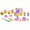 Play-Doh Play-Doh Peppa's Eiscreme-Spielset mit Eiswagen, Peppa und George Figuren