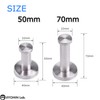 RYOHIN Lab. Stainless Steel Wall Hook Wall Hook, Simple, Screw