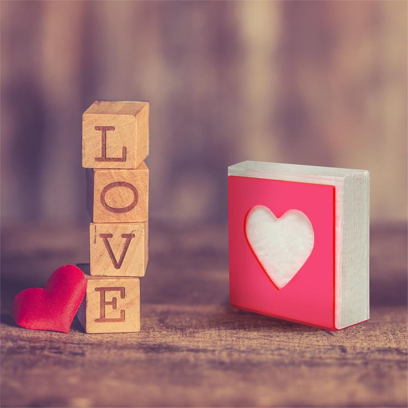 ROYALITA Heart Napkin Holders for Tables - Cute Napkins Holder