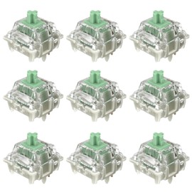 Gateron Baby Kangaroo 2.0 Keyboard Switches,Pre-lubed 59gf 5-Pin Heavy Tactile Switches with Light Guide Pole/Dual-Stage Spring/Enhanced Pin/Fast Typing for MX Mechanical Gaming Keyboard(10Pcs)