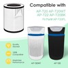HSIAMEN [6-Pack] Pre-Filter Compatible with HoMedics Air Purifier Filter Replacement