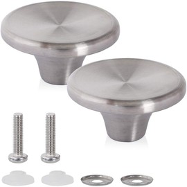 Dutch Oven Knob 304 Stainless Steel Pot Lid Replacement Knob handle for Le Creuset,Aldi, and other Enameled Cast-Iron Lodge-2 Pack
