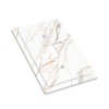Lhdlnn White Gold Marble Light Switch Cover Decorative 1 Gang