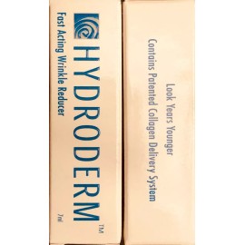Hydroderm Original Fast-Acting Face Wrinkle Reducer Serum - 2 Bottle, 7ml -USA