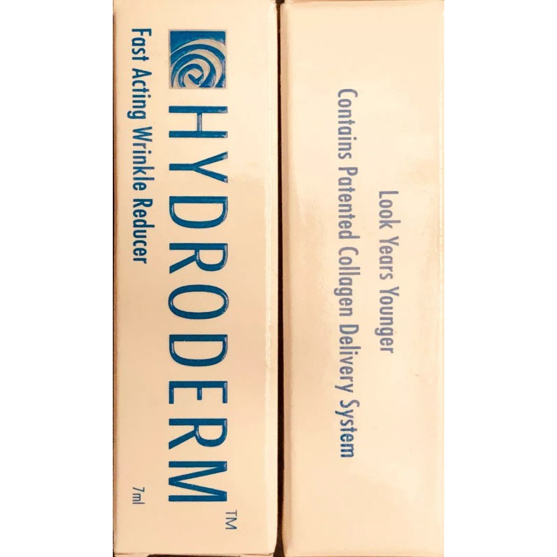 Hydroderm Original Fast-Acting Face Wrinkle Reducer Serum - 2 Bottle,