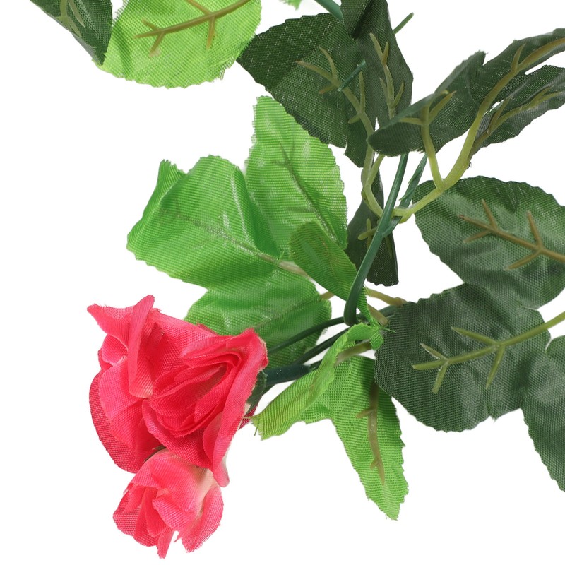 Artificial Rose Vine High Simulation Decorative Rose Vine Garland Fake