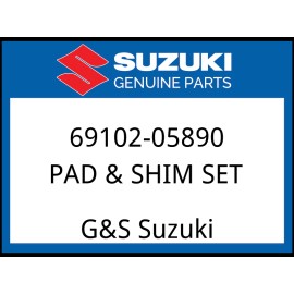 Suzuki OEM Part 69102-05890 PAD & SHIM SET