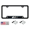 BLVD Toyota-Retro-HERITAGE-License-Plate-Frame-TRD-Offroad-Tacoma-FJ-Cruiser-4x4-GREY
