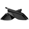 2Pcs Air Deflector Trim Heat Shield Motorcycle MidFrame Trim Fit
