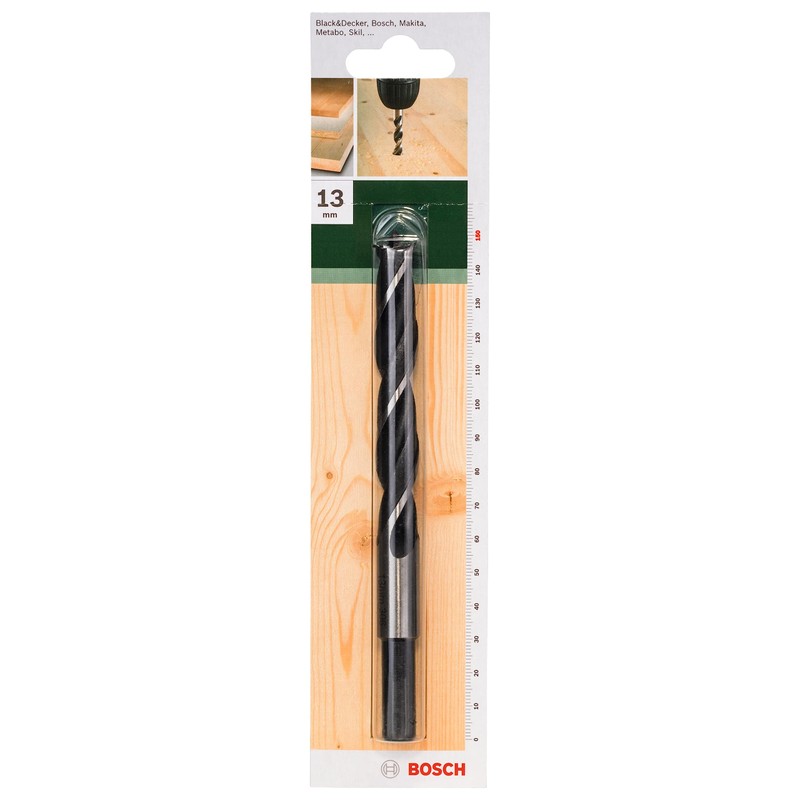 Bosch 2609255210 150mm Brad Point Drill Bits with Diameter 13mm
