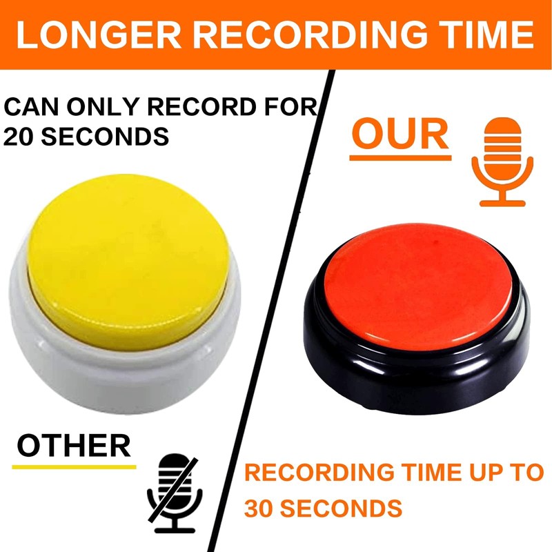 Record Talking Button Easy Button Recording Voice Button Funny OfficeToys