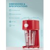 Reemix Shaved Ice Machine, Electric Ice Shaver and Snow Cone
