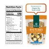 Eden Organic Rye Flakes, 16 oz, Toasted and Rolled, 100%