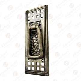 Adonai Hardware "Joppa" Antique Cast Iron Door Knocker (Antique Brass)