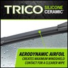 TRICO Silicone Ceramic™ (90-210) 21 Inch Automotive Replacement Windshield Wiper