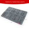 Dog Bed Crate Mat(42" X 28") 2 Pack, Soft Plush