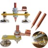 QISF 6 Pcs Magnetic Welding Head, Welding Ground Clamp, Magnetic