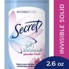 Secret Deodorant Powder Fresh Solid 2.6 Ounce Great Valu Twin
