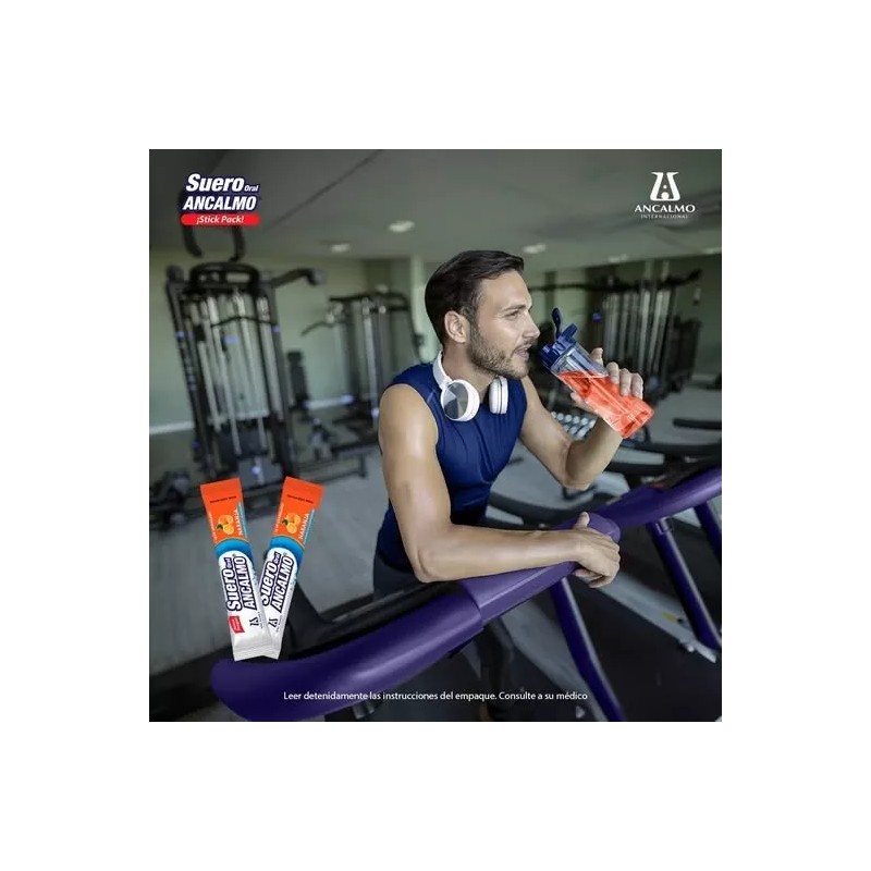 Ancalmo Oral Electrolytes with Vitamis Orange Flavor set of 54