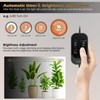 Grow Light with Auto-Timer, Hanging and Standing Grow Lights for