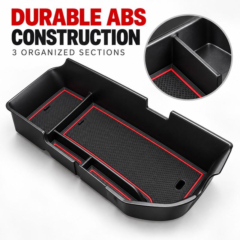 Center Console Armrest Storage Tray Organizer for Toyota Camry XV70