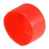 sourcing map 10pcs Rubber End Caps 2"(50mm) ID Vinyl Round