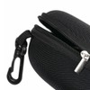 Yamrots 2 Pcs Zipper Hard Sunglasses Cases Portable Travel Eyeglasses