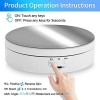 Unbranded Motorized Rotating Display Stand, 360 Degree Electric Rotating Turntable