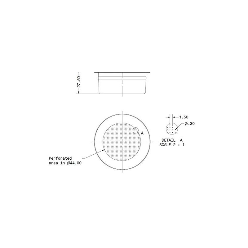 IMS Competition Precision Filter Basket for La Spaziale 12/18 gr.