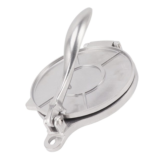 Tortilla Press, Multifunctional Roti Maker for Home (16cm Silver)