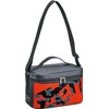 Zett BA1541 Baseball Lunch Bag, Red x Black (6419), Approx. 1.3 gal (6 L)