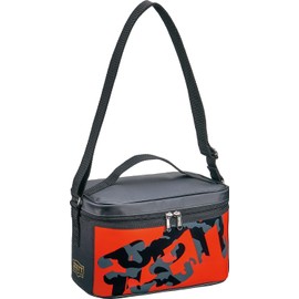 Zett BA1541 Baseball Lunch Bag, Red x Black (6419), Approx. 1.3 gal (6 L)