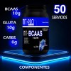 Aminoácidos Suplemento Bcaas + Glutamina Nit-pro 1kg 50serv