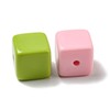 LiQunSweet 15.5MM 20 pcs Mixed Colors Cube Theme Acrylic Beads