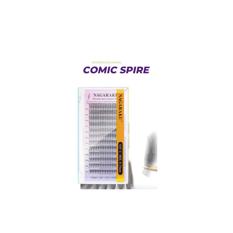 Pestañas Nagaraku Comic En Espiga, Estilo Anime Spire
