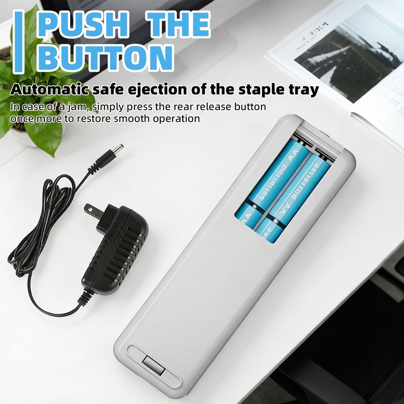 Coruscant Electric Stapler, No Jam Easy Reload, 25 Sheet Automatic