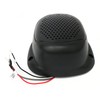 Black 3" Water Resistant Surface Mount Satellite Speaker White LED