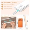 Bitrue Under Cabinet Lighting, 2Pack Rechargeable Magnetic Motion Sensor,Stepless Dimmable,