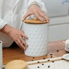 HOME PALETTE Kitchen Canister Set of 3 Tea Coffee Sugar