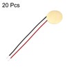 sourcing map 20 Pcs Piezo Discs 10mm Acoustic Pickup Transducer