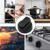 JISRKP 4 Pcs Cooker Knobs Replacement, Cooker Knobs, Gas Hob
