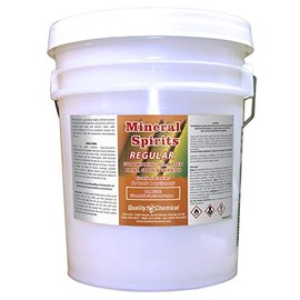 Quality Chemical Mineral Spirits (Odorless) - 5 Gallon Pail - 640 oz (Pack of 1)