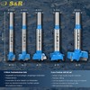 S&R Forstner drill bit set for wood 5-piece: 15, 20,