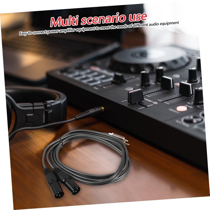VICASKY Dual to Dual Male Audio Cable Professional Audio Conversion