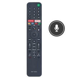 RMF-TX500U Voice Remote Control Fit for Sony Smart TV KD-75X75CH XBR-55A8H XBR-55X950G KD-65X75CH XBR-65X950G XBR-75X950G XBR-65A8H KD-65X750H XBR-49X950H XBR-75X900H XBR-75X850G XBR-65X90CH