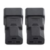 2pcs IEC320 C20 to IEC320 C21 Power Adapter Professional Plug