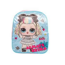 LOL Always Extra Children's Character Premium Backpack School Bag w Side Pocket Boys Girls