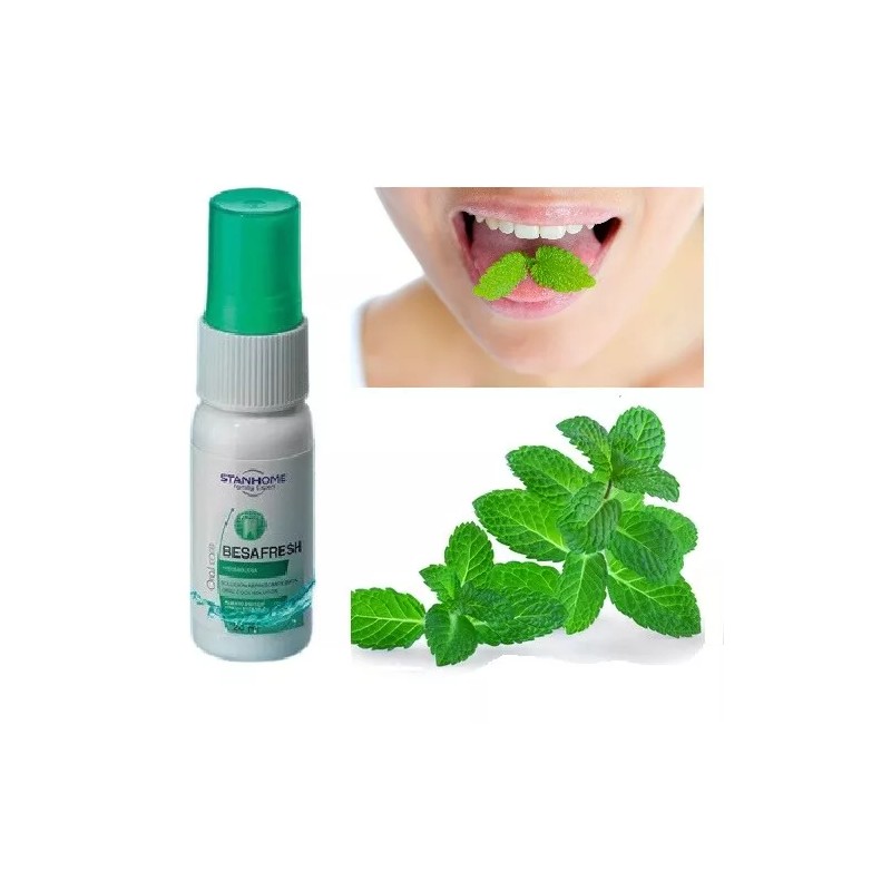 STANHOME Mal Aliento spray de HIERBABUENA - contra bacterias para